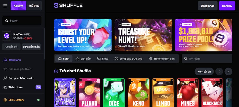 shuffle